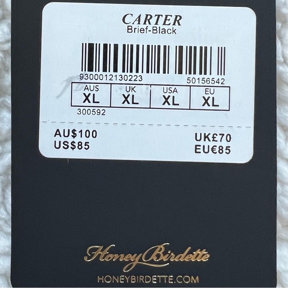 Honey Birdette Carter Brief Bondage Lingerie - Picture 6 of 10